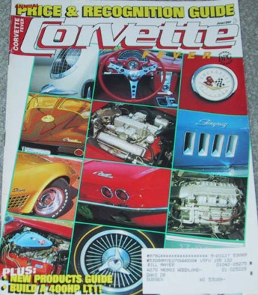 CORVETTE FEVER 1992 JUNE - GASKETS/SEALS-4-SP, LT1 POWER, '72 LS5, '57 SEBRING